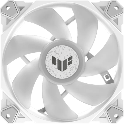 ASUS TUF Gaming TF120 ARGB 120mm PWM Fans - 3 Pack White